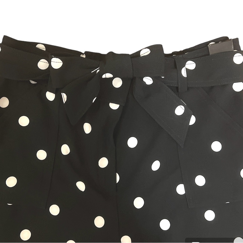 New York & Company 7th Avenue Polka Dot Tie-Waist Ankle Pants - XL NWT - Picture 6 of 13